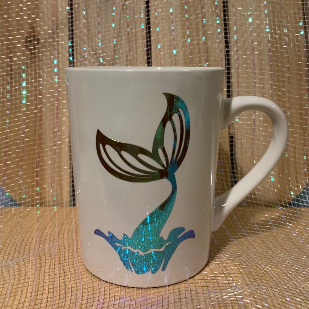 Mermaid tail mug